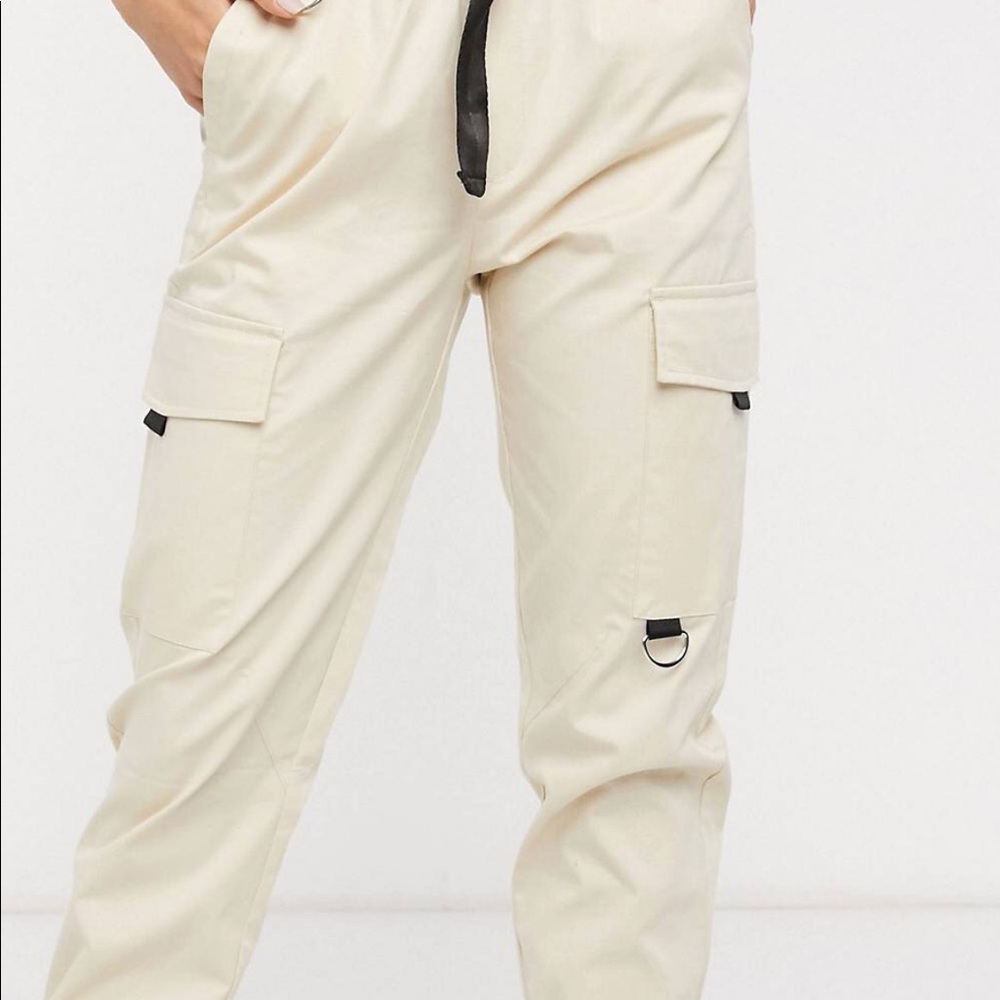Bershka utility cargo pants